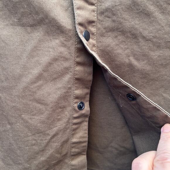 carbon army-esque snap front shirt - Picture 4 of 7